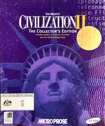 An image of Sid Meier’s Civilization II (The Collector’s Edition) - Box Front.