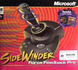 An image of the Microsoft SideWinder Force Feedback Pro - Box Front.