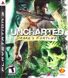 An image of Uncharted: Drake’s Fortune - Front Cover.