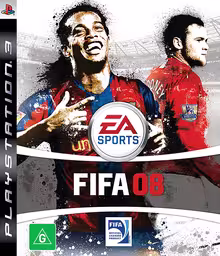 An image of FIFA 08 - Front Cover.