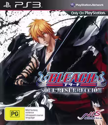 An image of Bleach: Soul Resurrección - Front Cover.