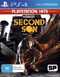An image of inFamous: Second Son (PlayStation Hits) - Front Cover.