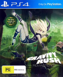An image of Gravity Rush Remastered - Front Cover.