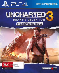 An image of Uncharted 3: Drake’s Deception Remastered - Front Cover.