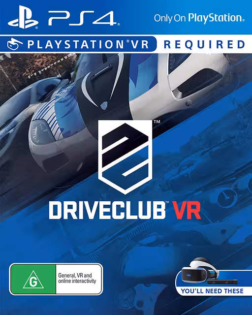 An image of Driveclub VR - Front Cover.