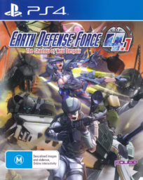 An image of Earth Defense Force 4.1: The Shadow of New Despair - Front Cover.