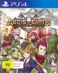 An image of Aegis of Earth: Protonovus Assault - Front Cover.