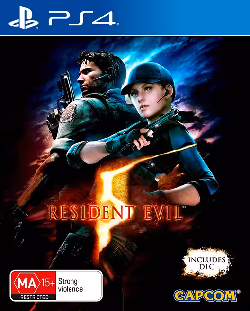An image of Resident Evil 5 - Front Cover.