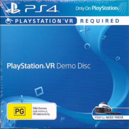 An image of PlayStation VR Demo Disc - Front Cover.