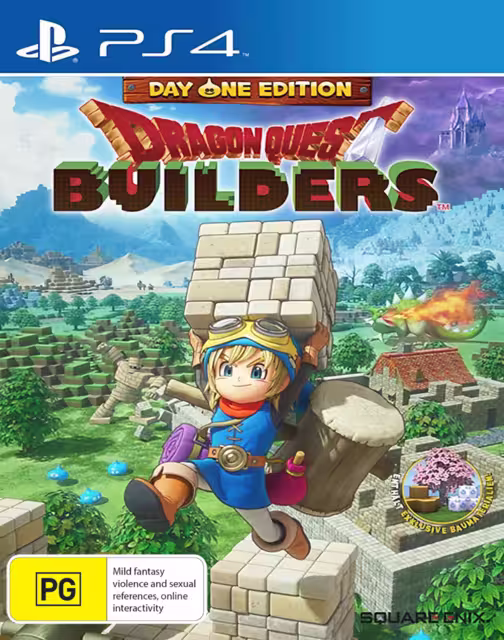 An image of Dragon Quest Builders (Day One Edition) - Front Cover.