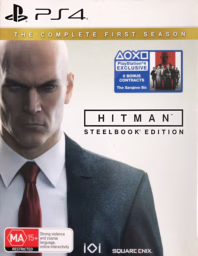 An image of Hitman: The Complete First Season (Steelbook Edition) - Front Cover.