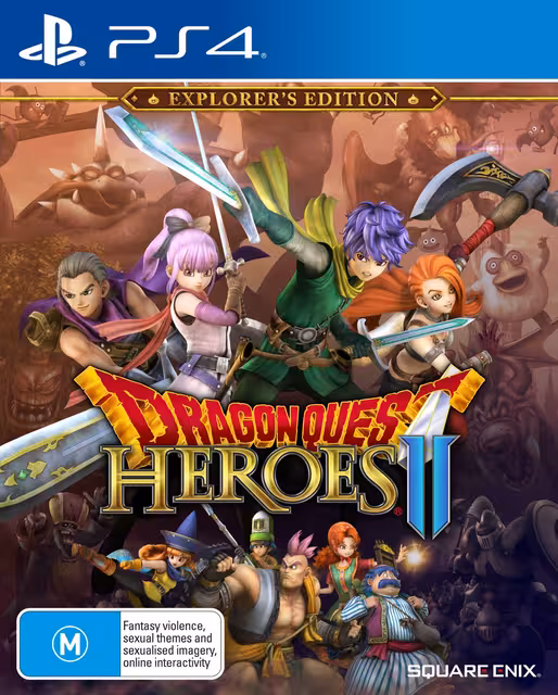 An image of Dragon Quest Heroes II (Explorer’s Edition) - Front Cover.