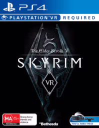 An image of The Elder Scrolls V: Skyrim VR - Front Cover.