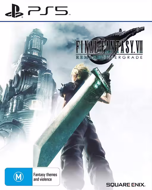 An image of Final Fantasy VII HD Remake Intergrade - Front Cover.
