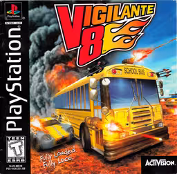 An image of Vigilante 8 - Front Cover.