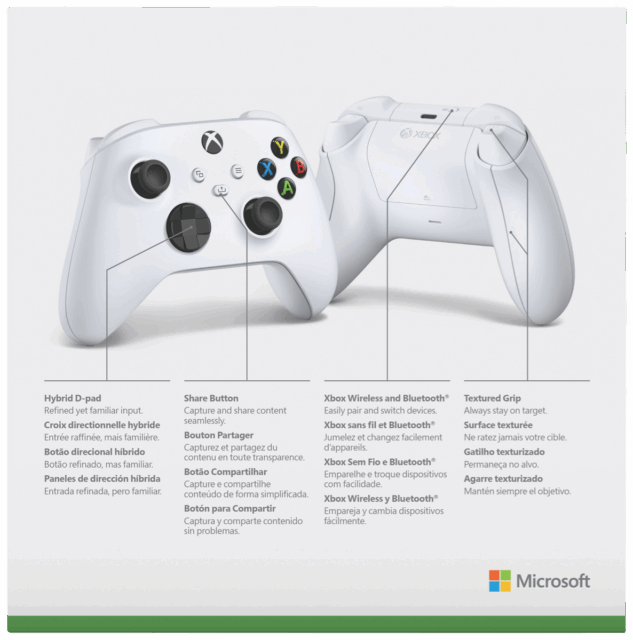 Xbox Wireless Controller (Robot White) - Image 2