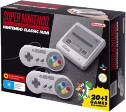 An image of the Nintendo Classic Mini: Super Nintendo Entertainment System - Packaging.