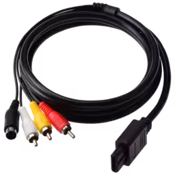 An image of a S-Video Cable.