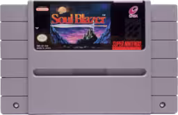 An image of Soul Blazer - Game Cartridge.