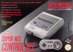 An image of the Super Nintendo - Box Front.