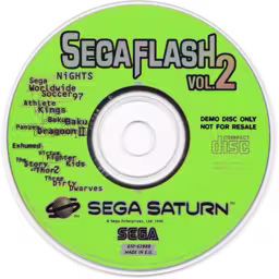 An image of SEGA Flash Vol 2 - Demo Disc.
