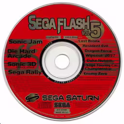 An image of SEGA Flash Vol 5 - Demo Disc.