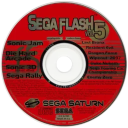 An image of SEGA Flash Vol 5 - Demo Disc.