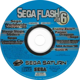 An image of SEGA Flash Vol 6 - Demo Disc.
