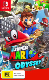 An image of Super Mario Odyssey - Front Cover.