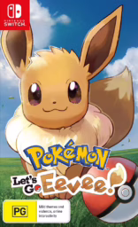 An image of Pokémon: Let’s Go, Eevee! - Front Cover.