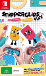 An image of Snipperclips Plus – Cut It Out, Together! - Front Cover.