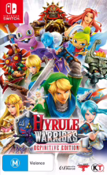 An image of Hyrule Warriors: Definitive Edition - Front Cover.