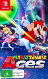An image of Mario Tennis Aces - Front Cover.