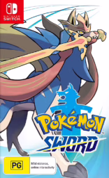 An image of Pokémon Sword - Front Cover.