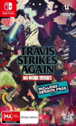 An image of Travis Strikes Again: No More Heroes - Front Cover.