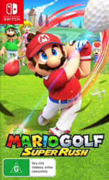 An image of Mario Golf: Super Rush - Front Cover.