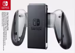 An image of Joy-Con Charging Grip - Box Front.