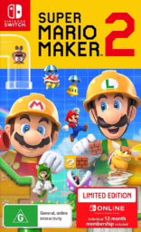 An image of Super Mario Maker 2 (Limited Edition) - Front Cover.