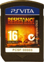 An image of Resistance: Burning Skies - Card.