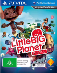 An image of LittleBigPlanet PS Vita - Front Cover.