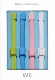An image of Wii Remotes Wrist Straps - Box Front.