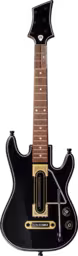 An image of the Guitar Hero Wii U Guitar.