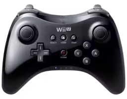 An image of a Wii U Pro Controller - Black.