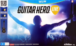 An image of Guitar Hero Live (Guitar Bundle) - Box Front.