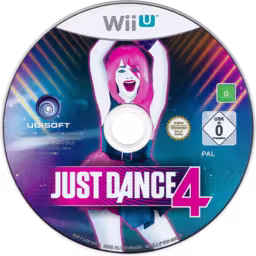An image of Just Dance 4 - Game Disc.