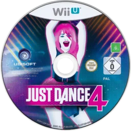 An image of Just Dance 4 - Game Disc.