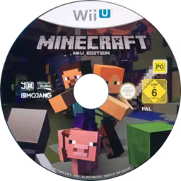 An image of Minecraft Wii U Edition - Game Disc.