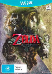 An image of The Legend of Zelda: Twilight Princess HD - Front Cover.