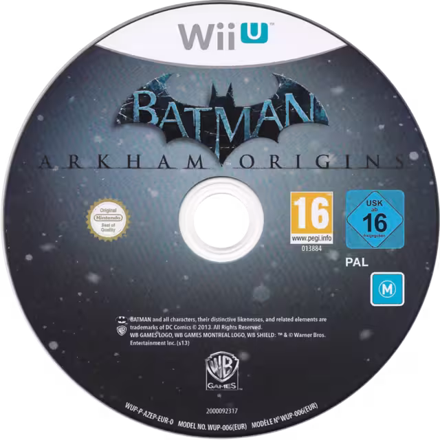An image of Batman: Arkham Origins - Game Disc.