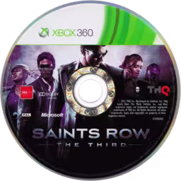 An image of Saints Row: The Third - Game Disc.